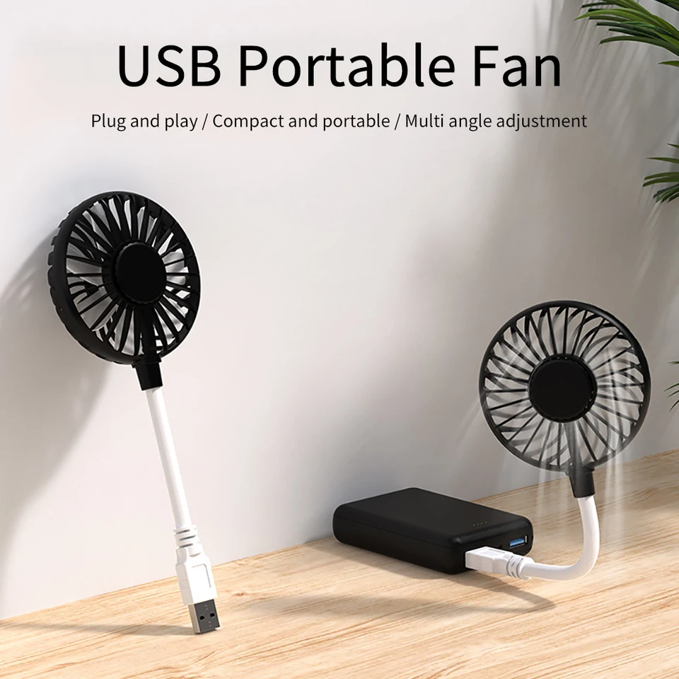 Ventola Portatile Pieghevole Con Display LED E 100 Velocità – USB Ricaricabile Per Viaggio, Ufficio E Outdoor