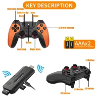 Console de jeu vidéo X2 Ultra, double manette sans fil, jeux rétro, cadeau de Noël, seulement 2.4G, 4K HD30000, 128G 4