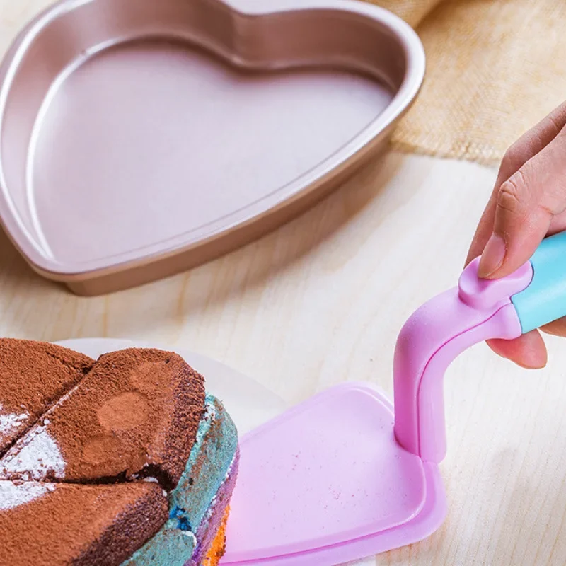 Pushable cake shovel pizza shovel detachable cake cut double design
