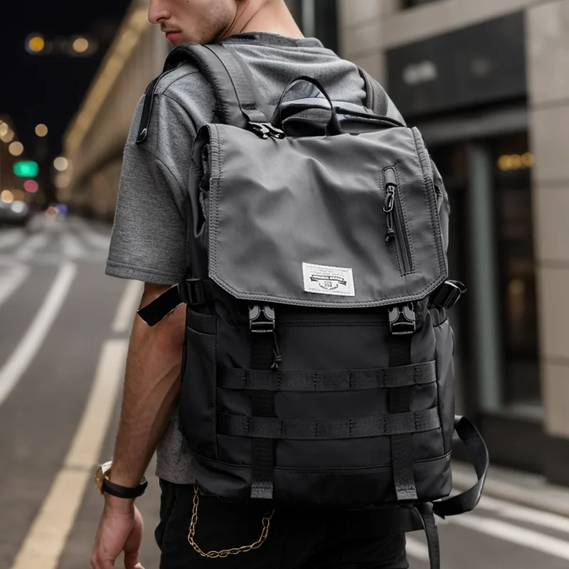 30L Waterproof Backpack High-Capacity Sports Travel Bag