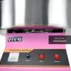 Pink 1030W Electric Commercial Cotton Candy Machine/Candy Floss Maker with Bubble Shield Easy Maintenance Simple Cleaning 4