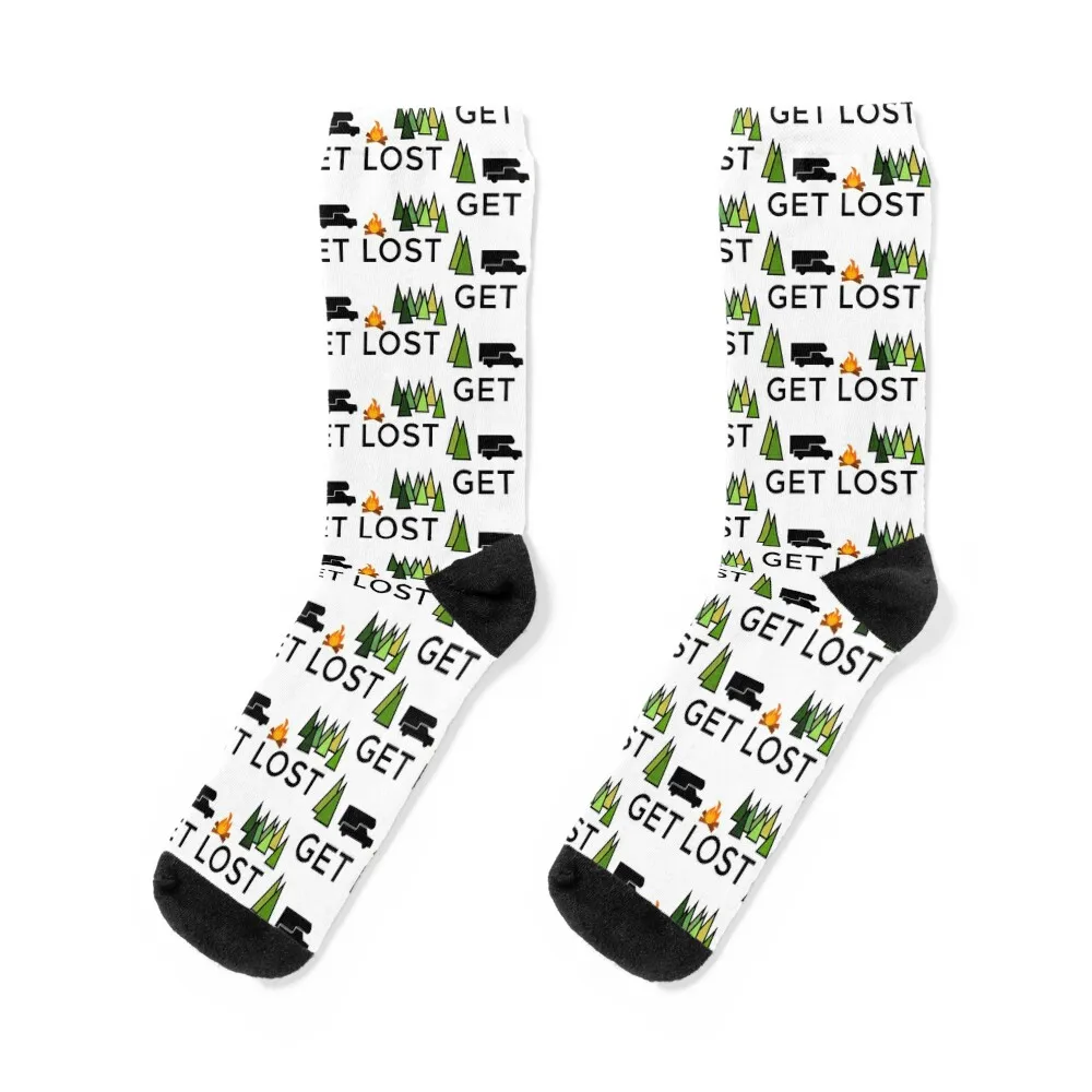 

GET LOST Socks valentine gift ideas luxe new in's funny gifts Mens Socks Women's