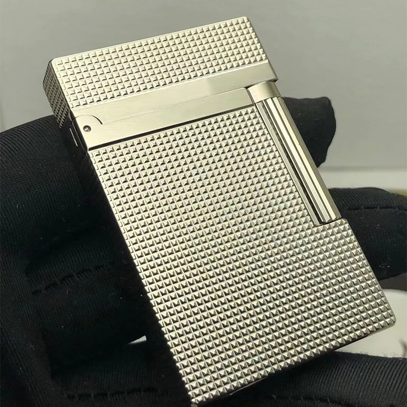 New Retro Lighter Bright Sound Brass Shell Windproof Lighter Butane