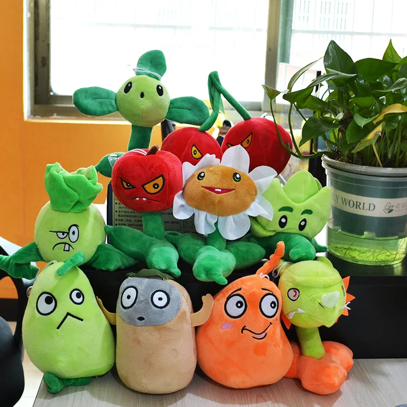 Plants Vs Zombies Stuffed Animals Pot  Sunflower Plants Vs Zombies Doll -  1pcs 20cm - Aliexpress