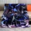 japanese anime Pokemon Mega Lucario Flannel Fluffy Soft Blanket Figures Home Sofa Break Blanket Children Blanket Nap Cover Kid 5