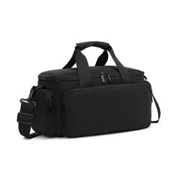 Water-Resistant Shock-Proof Travel Camera Shoulder Bag with Removable Dividers (Shoulder Bag)