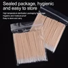 100 pcs of 7CM semi-permanent tattoo with pointed beak single head cotton swab for eyebrow tattoo mist eyebrow bleaching lip sma 5
