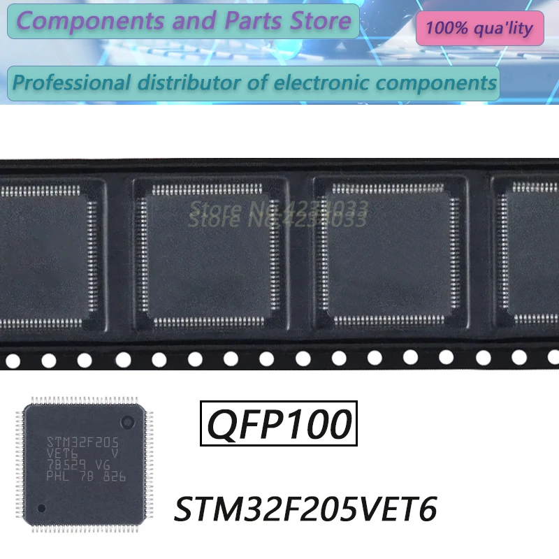 

1PCS STM32F205VET6 STM32F205RET6 STM32F205RGT6 STM32F205 New Original Stock