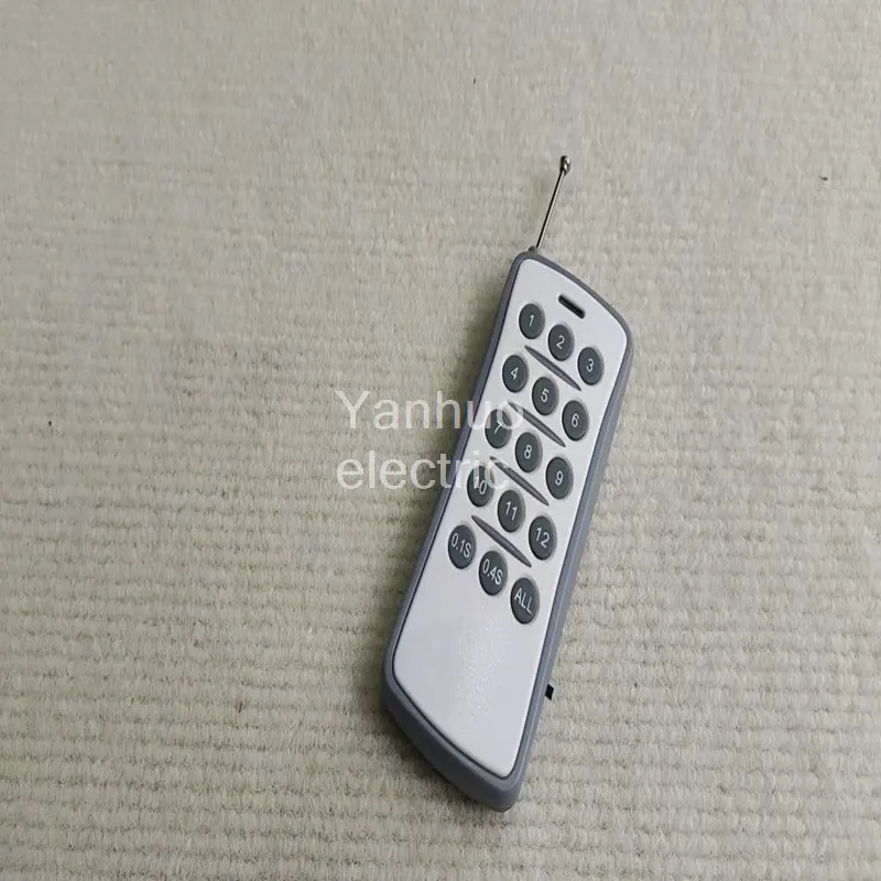 LED 기계 무선 원격 콘트론 433mhz CE FCC DMX 무대 링트 2024, 새로운 스타일의 결혼 선물 발사 시스템, 12 큐