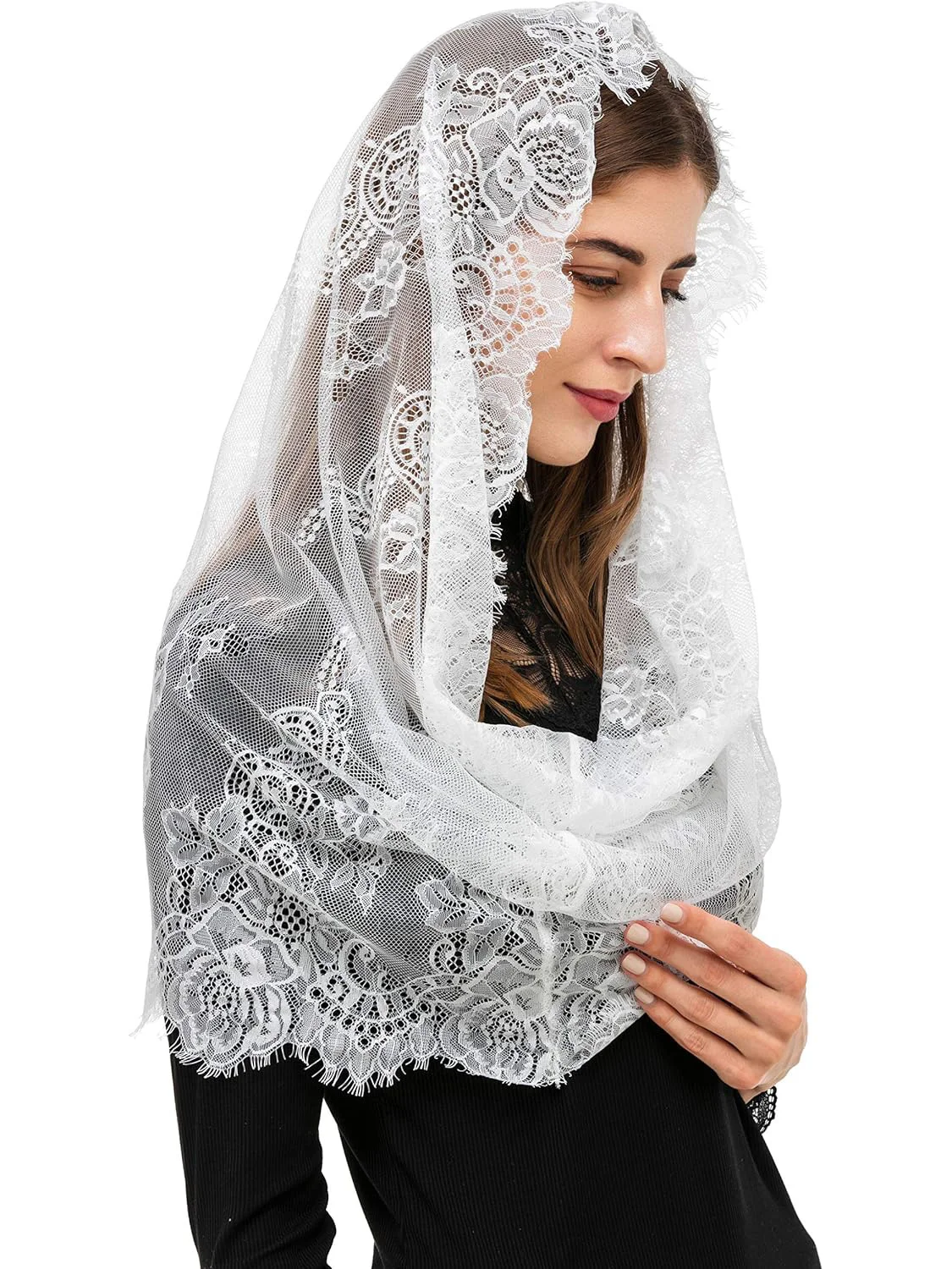 Lace Veil Spanish Style
