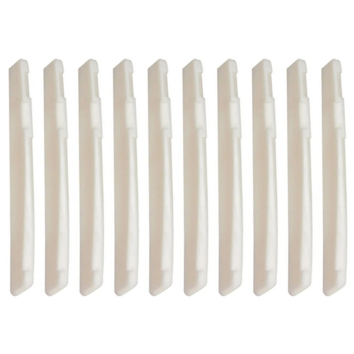 Guitar Bone Saddle Compensated Luthier Nut Bridge 10x 72x3x9mm guitar bridge,guitar nut