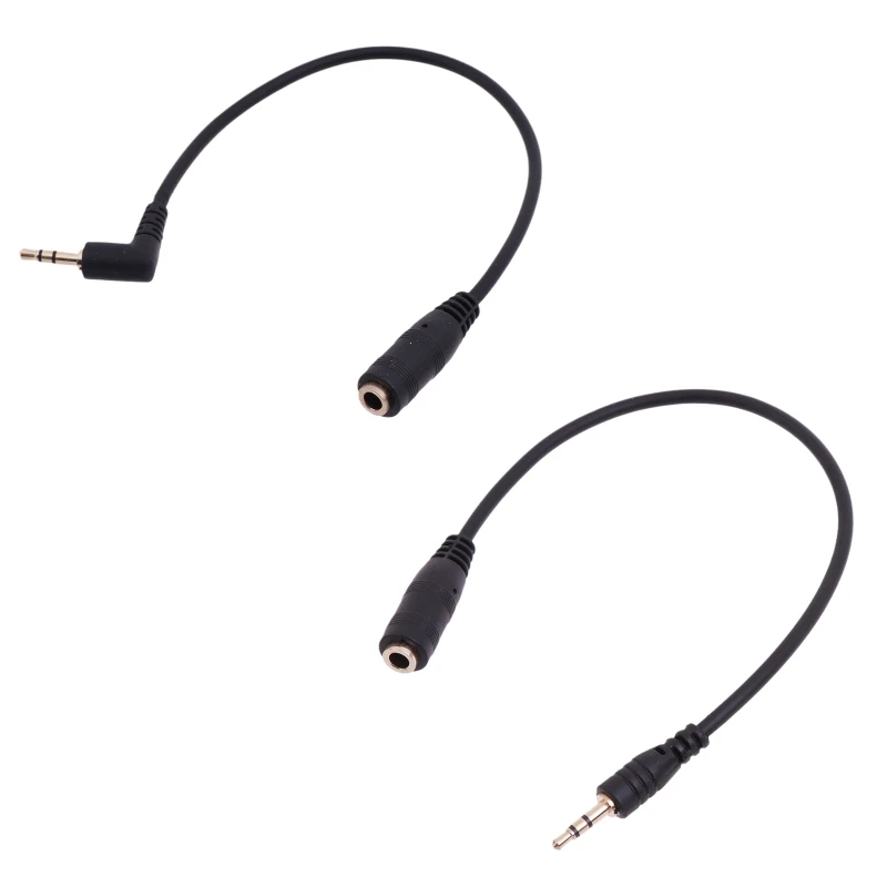 3.5mm Aux Cable Female to 2.5mm Jack Male AUX Audio Stereo Headphone Cable 3.5 mm Aux Audio Cable Cord Drop Shipping