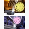 Roman Digital LED Projection Desk Clock Silent Remote Control Projector Dial Living Room Store Wall Clocks 2