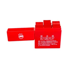 Ultra-Precision Dental Articulating Paper - Double-Sided Bite Strips for Oral Care & Teeth Whitening (Red-300 Sheet)
