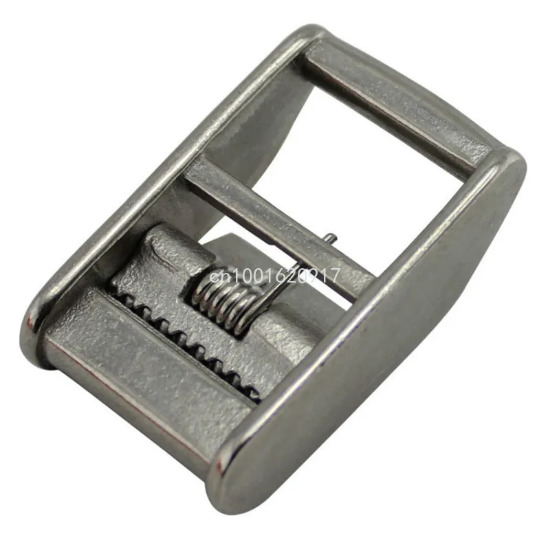 316 Stainless Steel Cam Buckle Ratchet Buckle Tie Down Strap Webbing Cargo Lashing Lash Luggage Bag Belt Metal buckle clamp