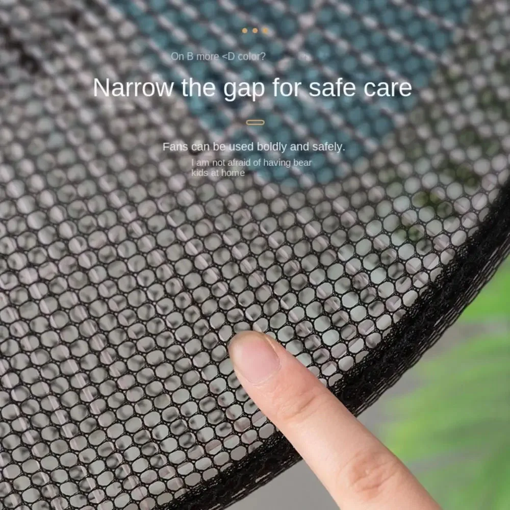1PC Safe Electric Fan Protection Cover Children's Anti-pinch Hands Protector Safety Net Fan Dust Cover Mesh Kids Finger Guards