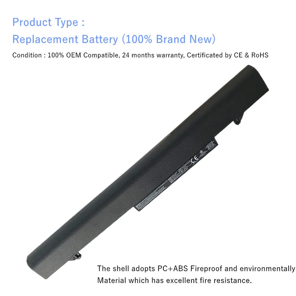 vhbw Li-ion battery 2200mAh (14.8V) compatible with HP ProBook 430, 430 G1 replacement laptop for H6L28AA, H6L28ET, HSTNN-IB4L, RA04