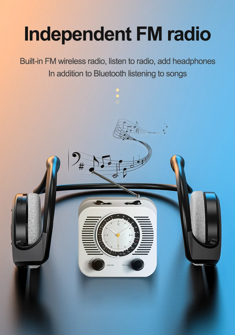com Bluetooth 5.0, HIFI, fone de ouvido