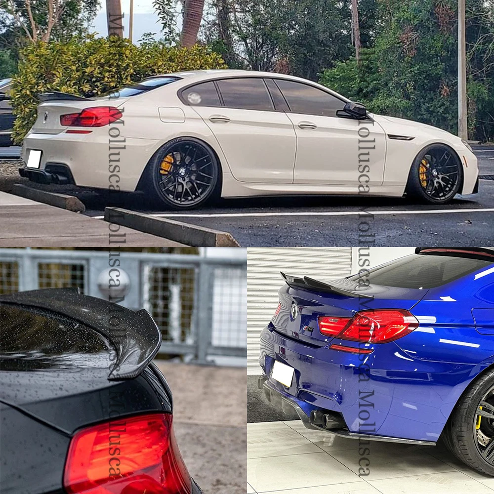 ✨BMW 6シリーズ カーボンファイバー リアスポイラー 送料無料 BMW 6シリーズ M6 F06 F12 クーペ リアウイング リアスポイラー