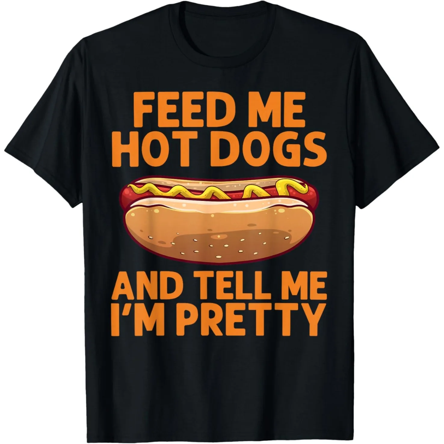 Lustige Hot-Dog-Kunst Grafik-T-Shirts für Männer und Frauen Reine Baumwolle Humor Streetwear T-Shirt Kurzarm Unisex Hotdog Loose-Fit Kleidung