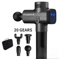 Massage Gun For Muscle Back Pain Relief Exercising Body and Relaxation Slimming Shaping Massager Deep Body Massager Phoenix A2