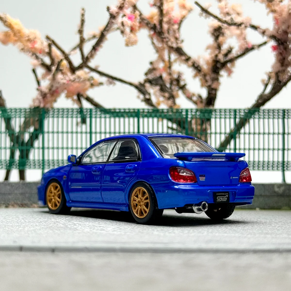 Furuya 다이캐스트 모델 자동차, Impreza WRX 7, STi, 1:64