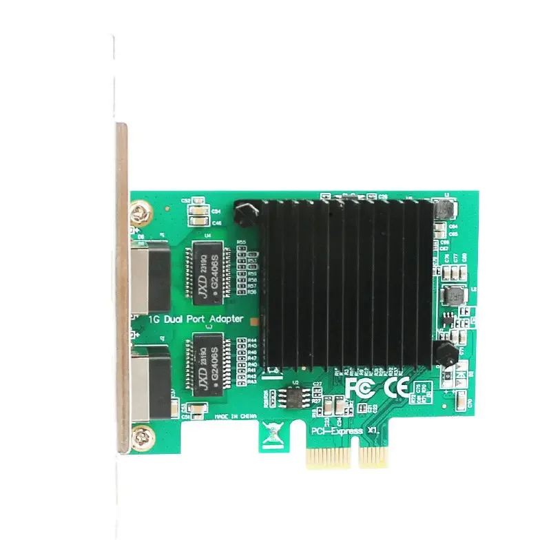 Pci-e 천 메가비트 듀얼 포트 서버 네트워크 카드, Expi9402pt 데스크탑 이더넷 82571 / 82576