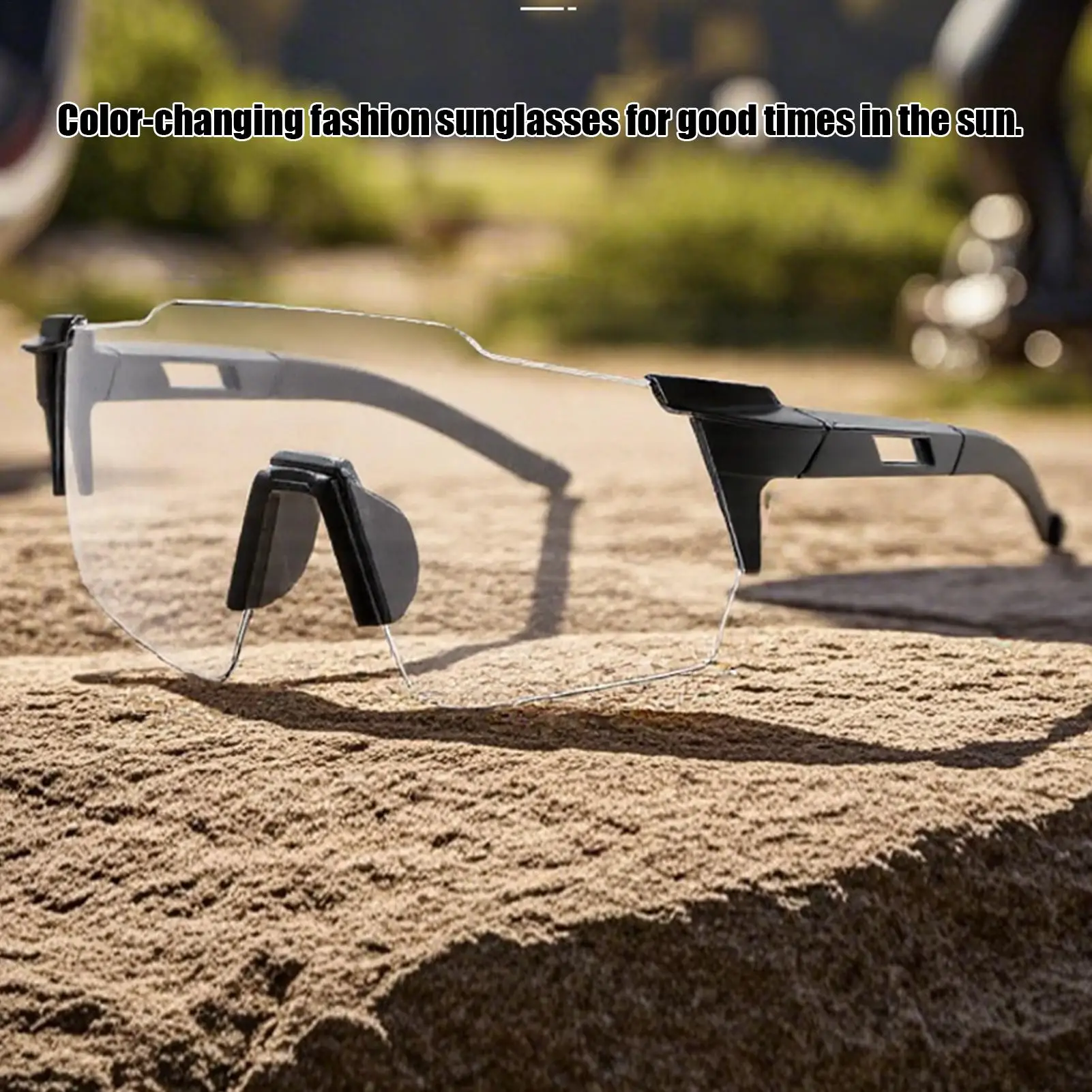 Cycling Glasses UV Protection Safety Driving Eyeglasses Transparent Cycling and Mountaineering Eyewear Goggles - 2