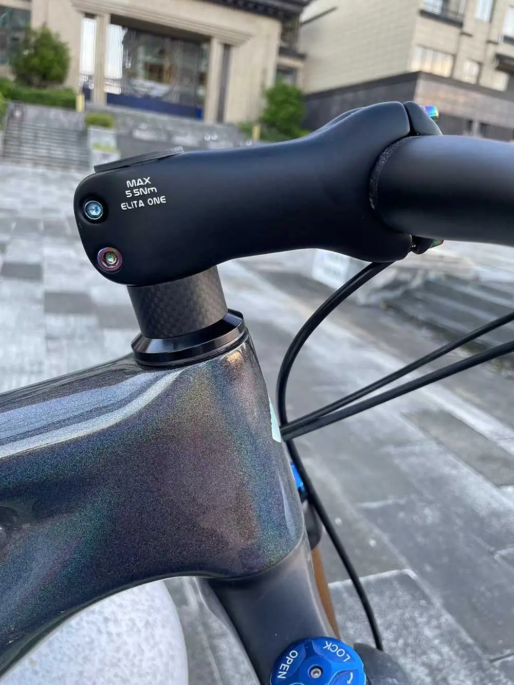 ELITA ONE Carbon MTB Stem 31.8mm 6/17° Road Bike