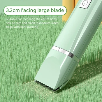 4 in 1 Electric Pet Hair Trimmer Grooming Clippers Cat Trimer Nail Grinder Professional Rechargeable Haircut Machine For Dogs 4