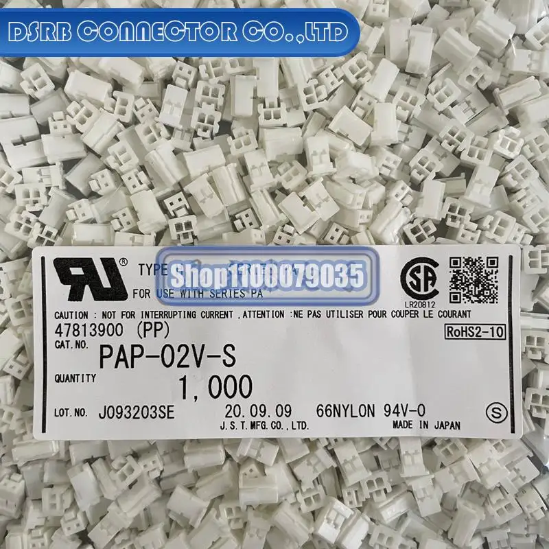 

1000pcs/lot new and original PAP-02V-S 2P 2.0MM