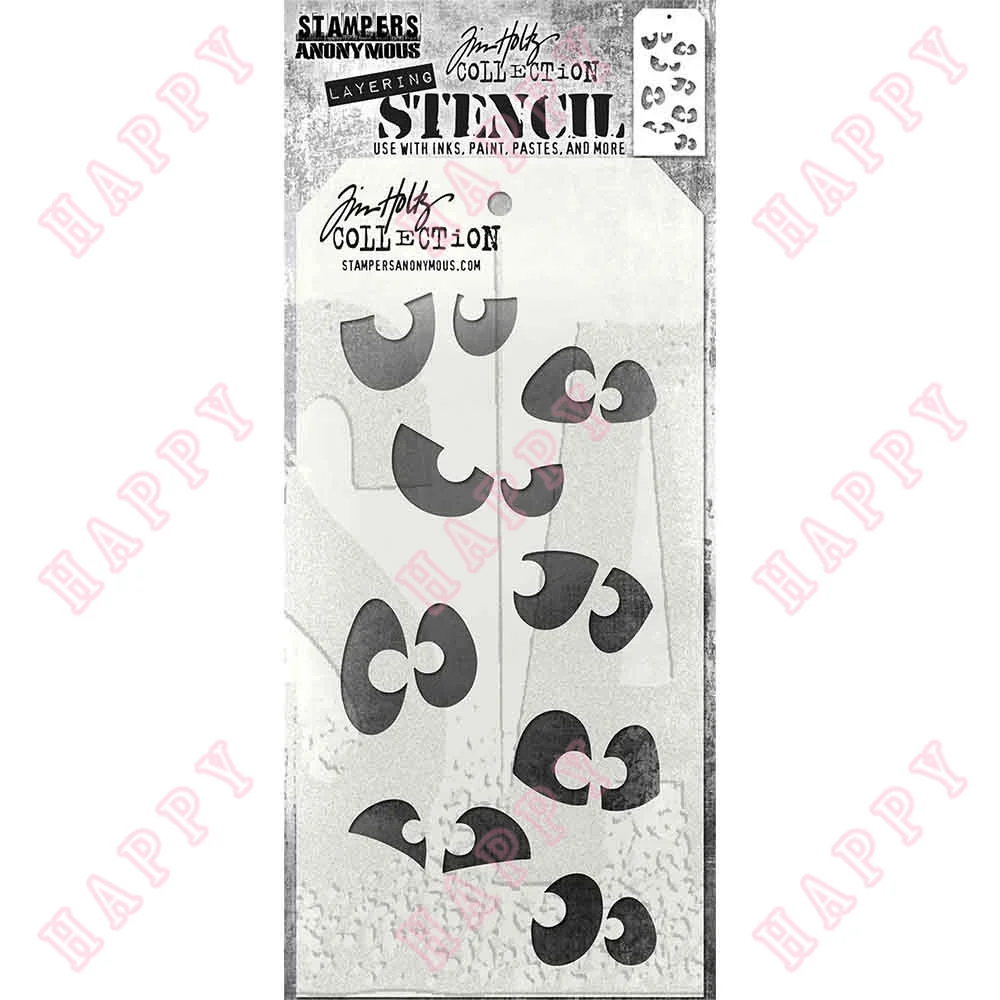 

New Plastic Stencils Peekaboo Background DIY Layering Stencils Painting Scrapbook Coloring Embossing Album Decorative Template