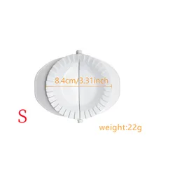 Large DIY Dumpling & Pastry Press - Easy Kitchen Shaper Tool (Dumpling Maker S)