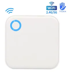 Smart Wireless Gateway Hub with Dual - Band Wi - Fi for Remote Door Lock Control with Alexa and Google Integration