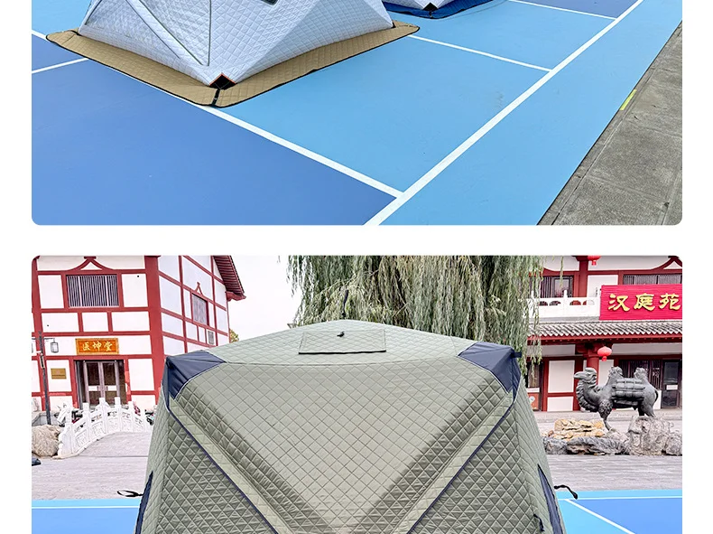 Powerful Ice Fishing Tent With Wood Stove For All Day Warmth