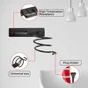 Bathroom Shelf Storage Accessories Hair Dryer Holder Rack Organizer Wall Mounted Hair Straightener Holder Storage Rack Ecoco 3