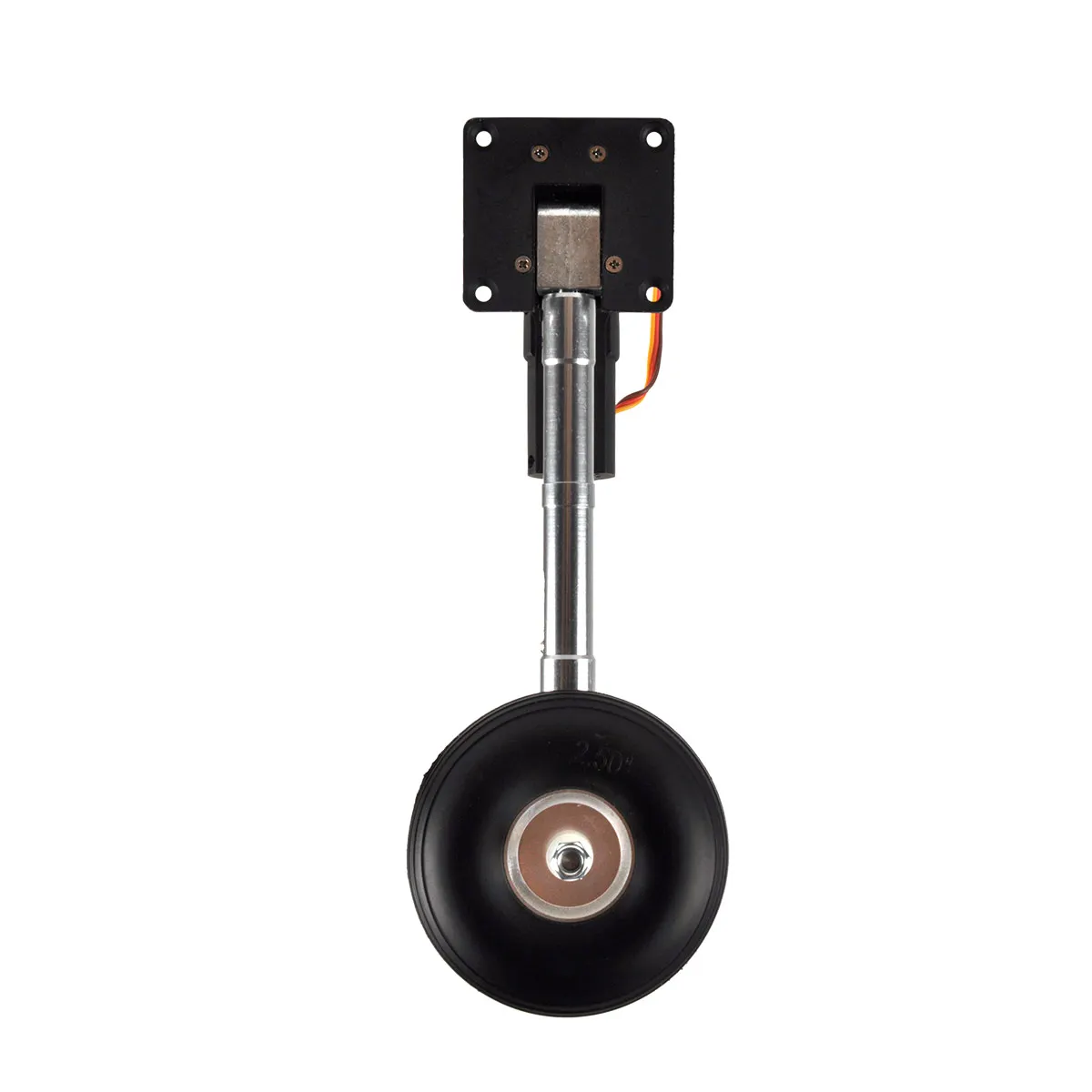 Servo RC Micro PCB avec Protection Surintensité pour Avion RC 4-6kg, angle montrant les connecteurs et le PCB.
