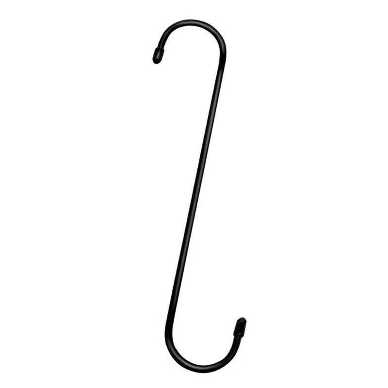 S Hanging Hook Heavy Duty S Hanger Metal Kitchen Pot Rack Hooks for Hanging Pot Plants Pan Cups Bags Jeans Towels Drop shipping