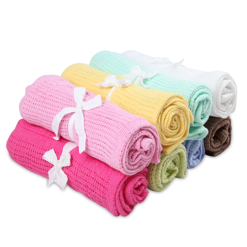 

Baby Blankets Infants Travel Newborn Bedding Swaddle Toddler Photography