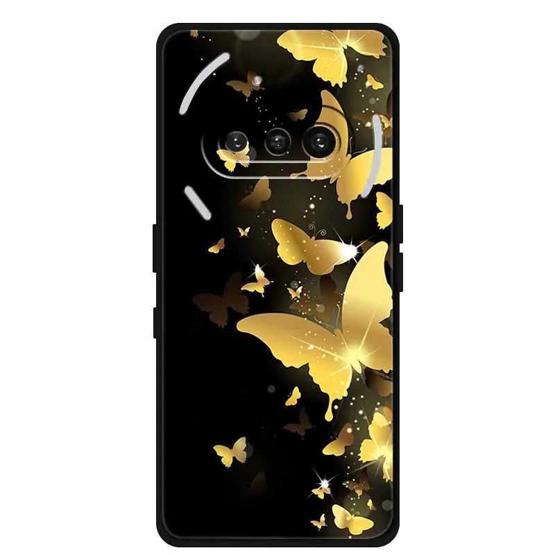 Wolf Lion Tiger Black Silicone Soft Back Cover Case - Enhanced Protection