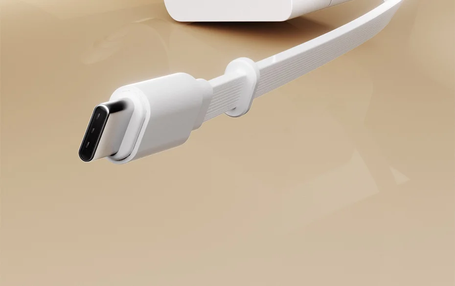 Unidirectional Retractable USB C Cable 100W Fast Charging