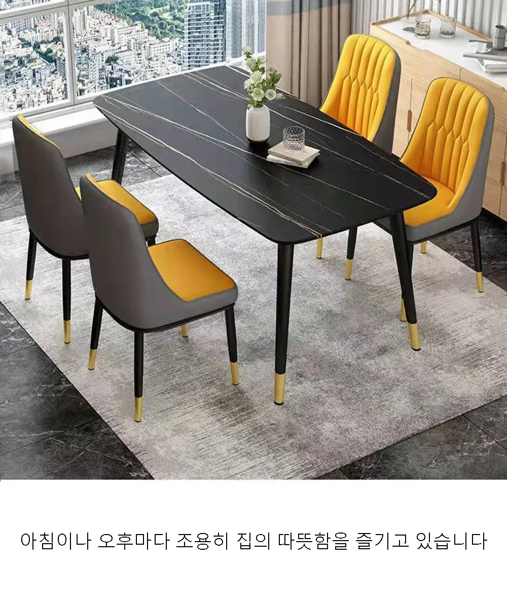 Description Picture 6 of itemDining Chair Home Nordic Modern Simple Sponge Backrest Chair Iron Light Luxury Restaurant Dining Table and Chair Coffee Chair