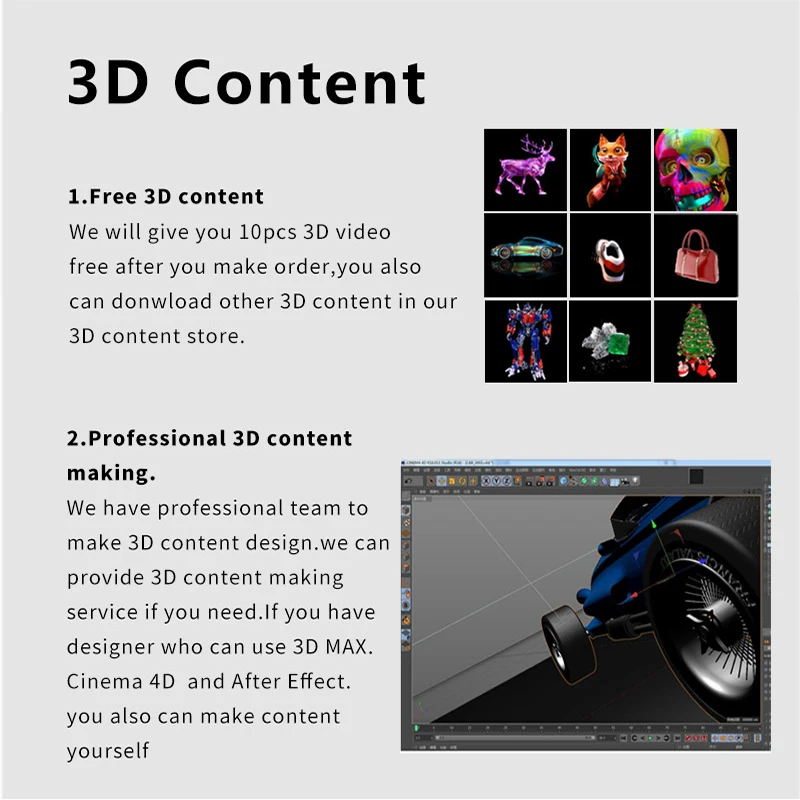ACEVSN 3D 홀로그램 선풍기, 홀로그램 프로젝터, 지지대 비디오 월, 크리스마스 트리 광고, LED 디스플레이, 77cm, 1280 개