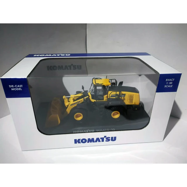 ミニカー KOMATSU WA-5 Wheel Loader Universal Hobbies 1/50 Komatsu WA475-10 Wheel Loader DieCast