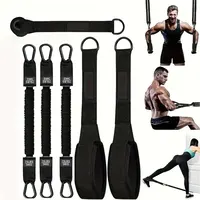 Upgraded lifting power band, heavy-duty resistance band, suitable for home and gym workouts, male and female gym accessories, el