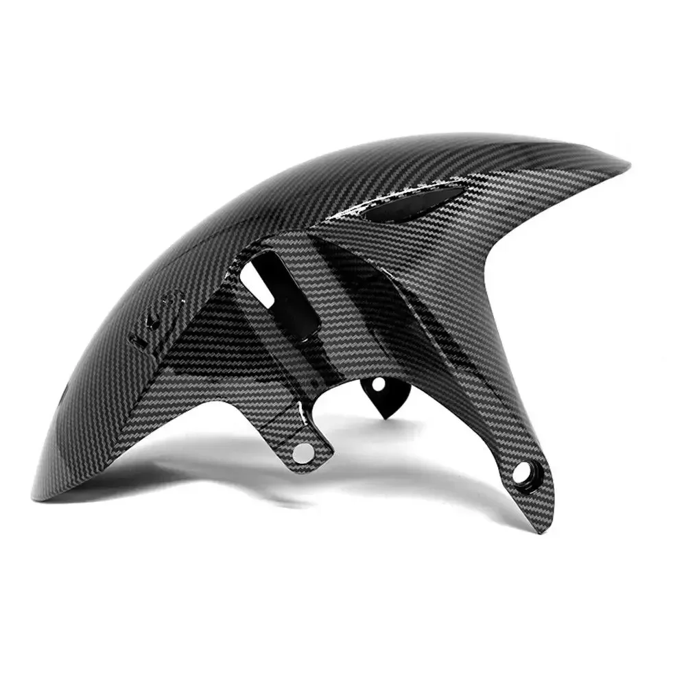 Front Tire Fender Mud Hugger Guard Cowl Carbon Fiber Color Fit For HONDA CBR600F 2011 2012 2013