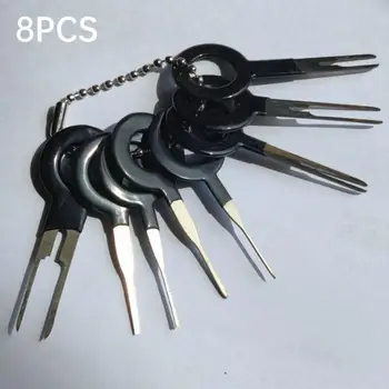 1/2PCS ยานยนต์ Plug Terminal ลบชุดเครื่องมือ Key Pin รถสายไฟ CRIMP Connector EXTRACTOR ชุดอุปกรณ์เสริม 4