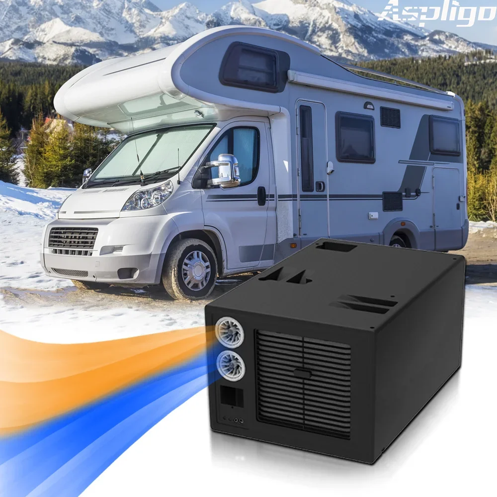 Aspligo Hidden RV Air Conditioning 12/24V Heat and Cool