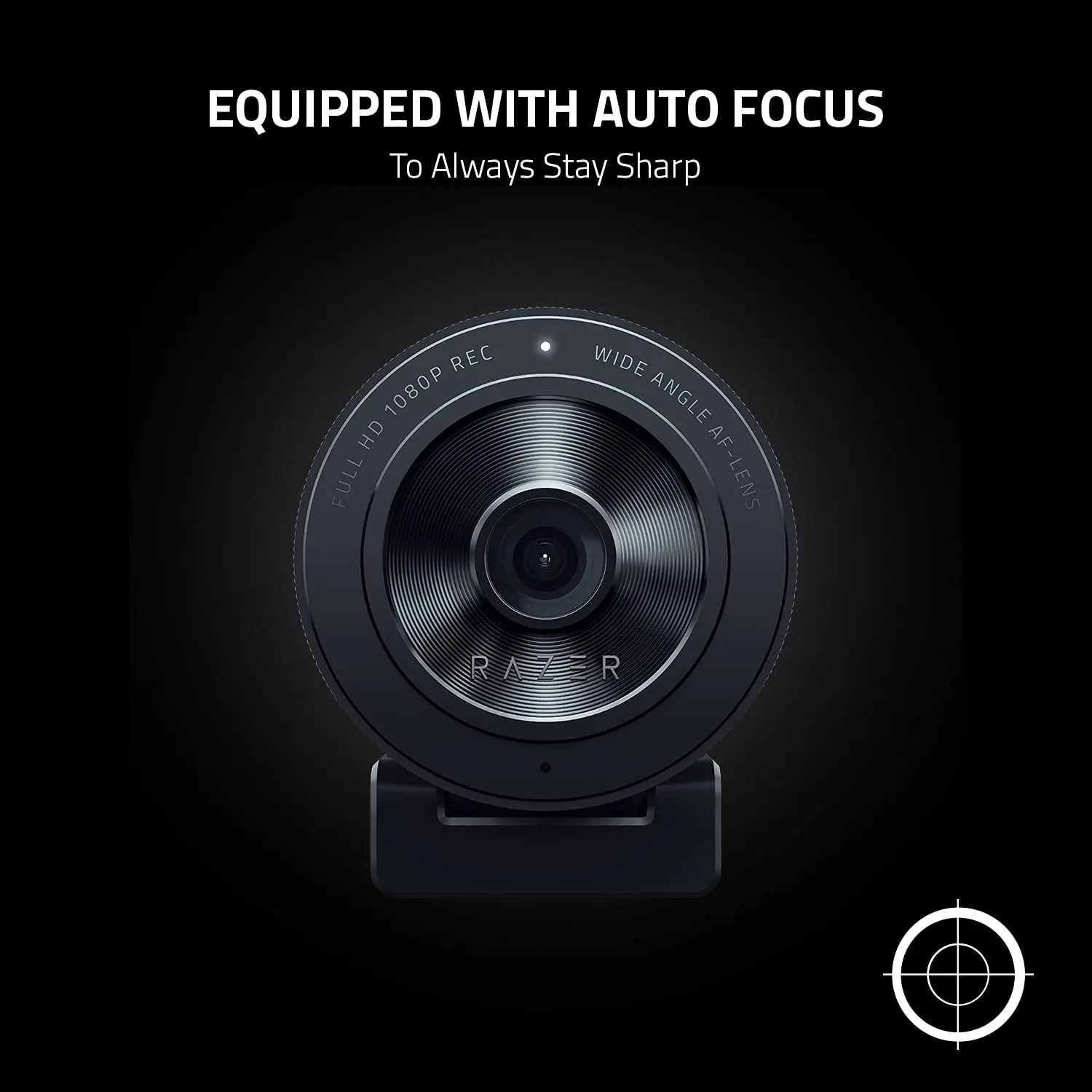 Razer Kiyo X Full HD Streaming Webcam: 1080p 30FPS or 720p 60FPS  Equipped with Auto Focus  Fully Customizable Settings 3