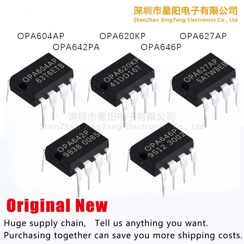 

Новый оригинальный OPA620KP OPA646P OPA604AP OPA642PA OPA627AP spot